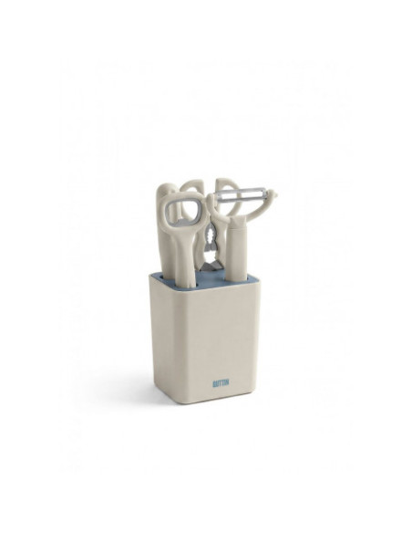 SET 4 UTENSILIOS COCINA CON SOPORTE QUTTIN