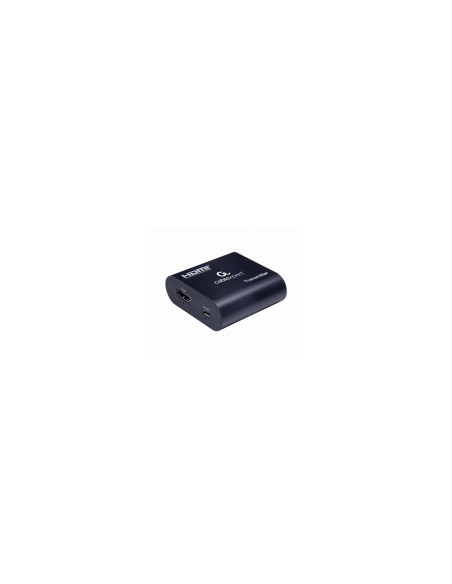 Gembird DEX-HDMI-03 extensor audio/video Negro