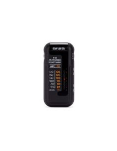 Aiwa R-22BK radio Personal Analógica Negro