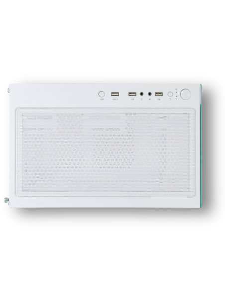 CAJA ORDENADOR GAMING NOX HUMMER VISION ATX WHITE