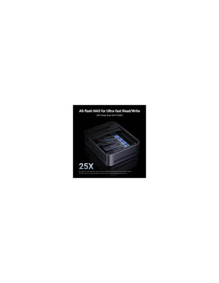 Ugreen DXP480T Plus NAS Escritorio Intel® Core™ i5 8 GB DDR5 Gris