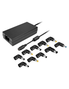 CARGADOR PORTATIL LEOTEC 120W AUTOMATICO + 10 CONECTORES 12-20V