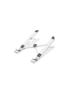SOPORTE VENTION SOBREMESA PARA NOTEBOOK/TABLET HASTA 17.3 REG.ALTURA WHITE