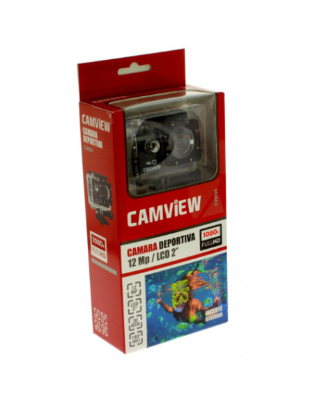 CAMARA DEPORTIVA FULL HD 1080P 12MPX | LCD 2\" | CAMVIEW