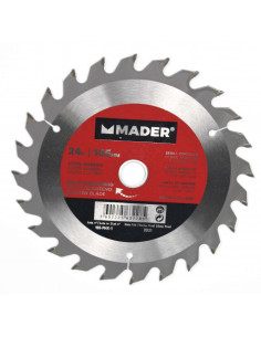 DISCOS CORTE MADERA PARA SIERRAS 165MM 24D MADER