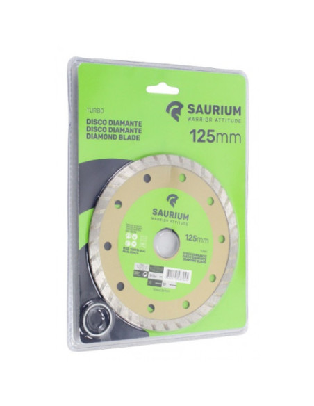 DISCO DIAMANTE SEGMENTADO 125MM TURBO SAURIUM