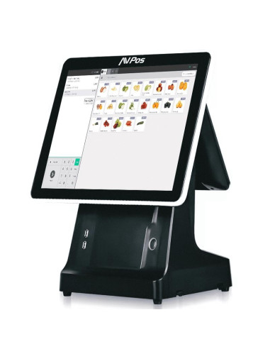 TPV AVPOS K6000 15 I5/8GB/SSD128GB/WIFI+BT + IMPRESORA + 2 PANTALLA 3YR
