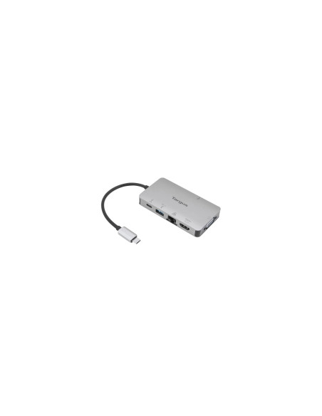 Targus DOCK419 Alámbrico USB 3.2 Gen 1 (3.1 Gen 1) Type-C Gris