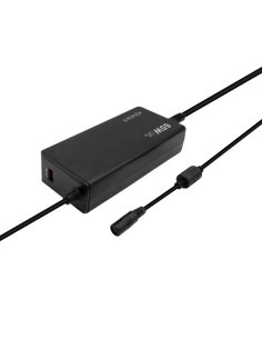 CARGADOR PORTATIL AISENS 65W AUTOMATICO + 9 CONECTORES + USB-A 2