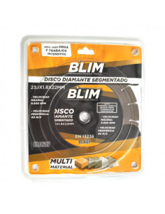 DISCO DIAMANTE SEGMENTADO 230X1.8X22MM BLIM 2