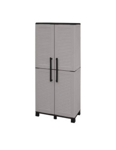 ARMARIO ALTO ESTANTES AJUSTABLES Y PATAS REGULABLES 680X370X1690MM ARTPLAST 2