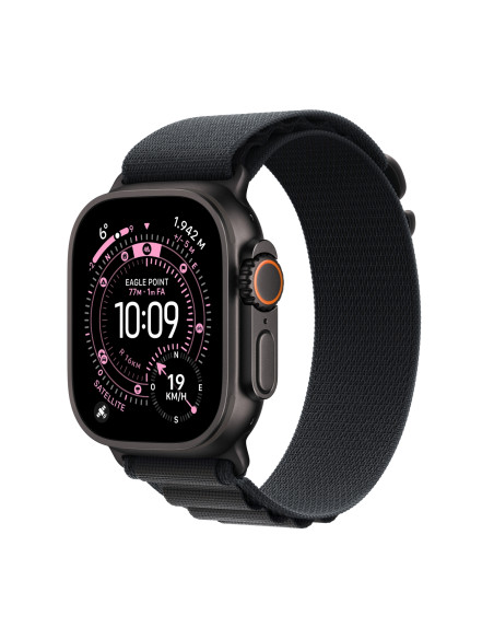 Apple Watch Ultra 3 OLED 49 mm Digital 422 x 514 Pixeles Pantalla táctil 5G Negro Wifi GPS (satélite)