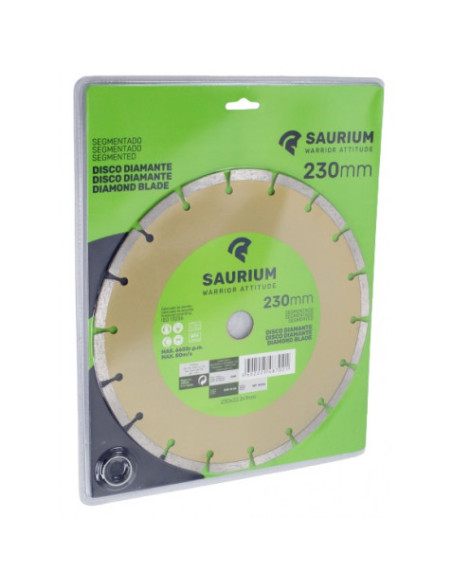 DISCO DIAMANTE SEGMENTADO 230MM SAURIUM