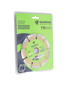 DISCO DIAMANTE SEGMENTADO 115MM SAURIUM