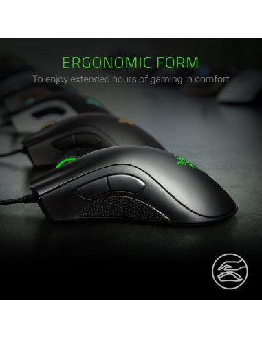 RATON GAMING RAZER DEATHADDER ESSENTIAL USB 64000 DPI BLACK