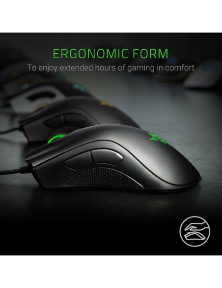 RATON GAMING RAZER DEATHADDER ESSENTIAL USB 64000 DPI BLACK