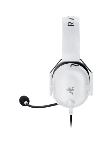AURICULARES + MICROFONO RAZER BLACKSHARK V2 X GAMING HEADSET 7.1 JACK 3.5MM WHITE