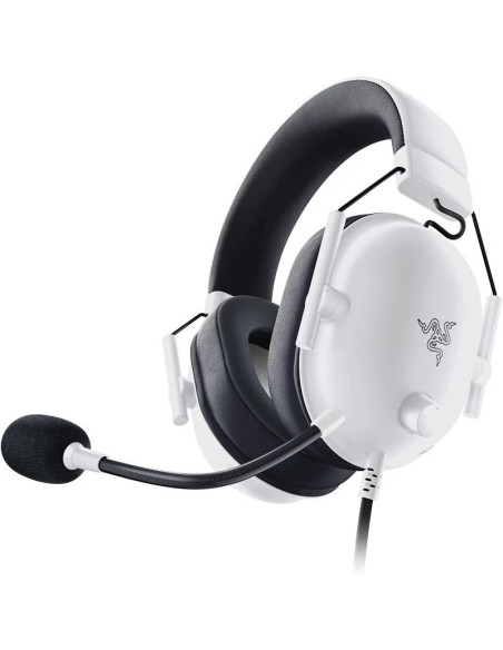 AURICULARES + MICROFONO RAZER BLACKSHARK V2 X GAMING HEADSET 7.1 JACK 3.5MM WHITE