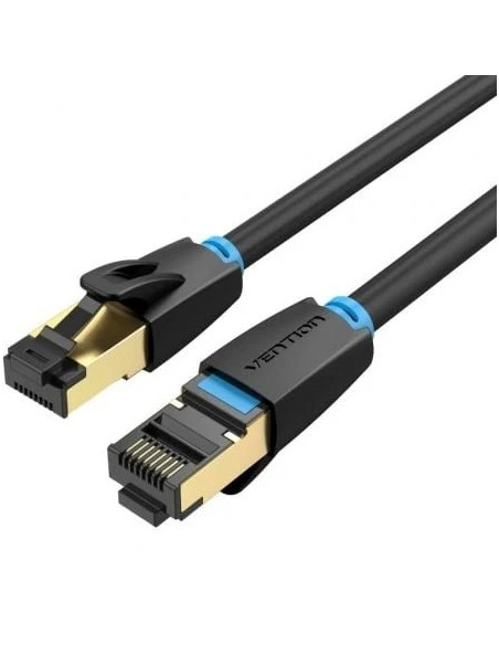CABLE DE RED CAT.8 S/FTP 10M VENTION BLACK