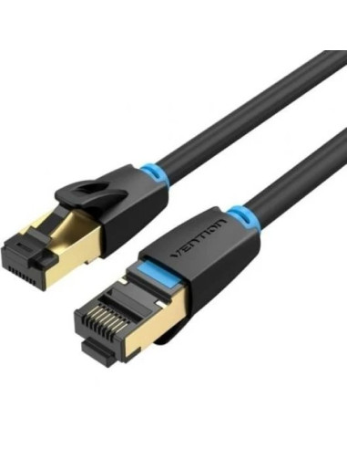 CABLE DE RED CAT.8 S/FTP 10M VENTION BLACK