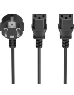 CABLE ALIMENTACION AISENS CPU CEE7/M - X2 C13/H 3M