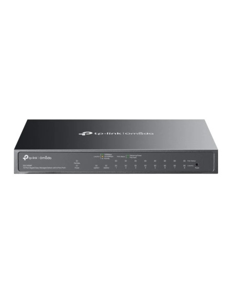 SWITCH TP-LINK GIGABIT 10 PUERTOS 1XSFP SEMIGESTIONABLE POE+
