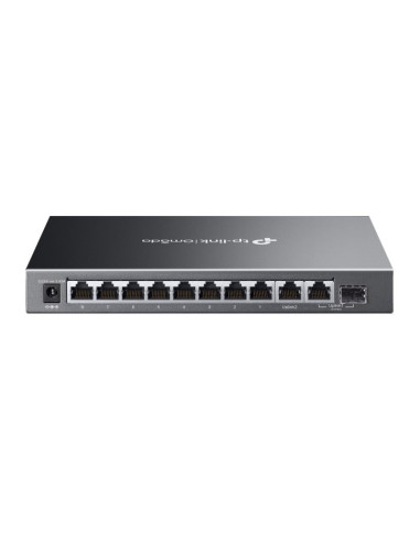 SWITCH TP-LINK GIGABIT 10 PUERTOS 1XSFP SEMIGESTIONABLE POE+