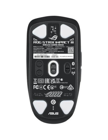 RATON ASUS GAMING ROG STRIX IMPACT III INALAMBRICO BLACK