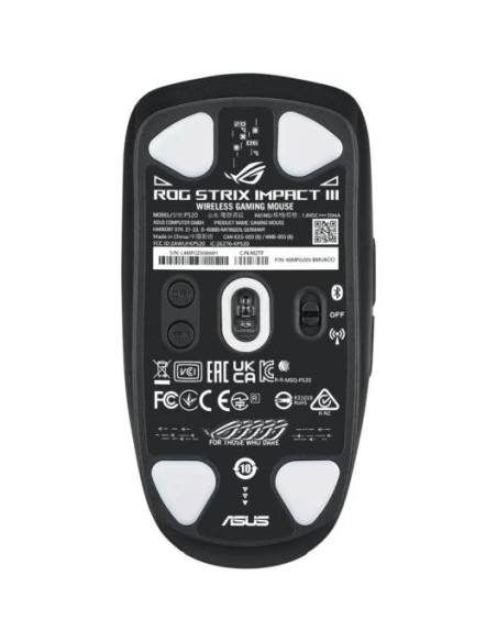 RATON ASUS GAMING ROG STRIX IMPACT III INALAMBRICO BLACK