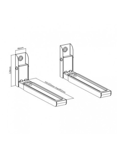 SOPORTE PARA MICROONDAS / HORNOS CROMAD