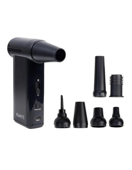 PISTOLA AIRE ELECTRICO LIMPIAPOLVO EWENT 130W RECARGABLE