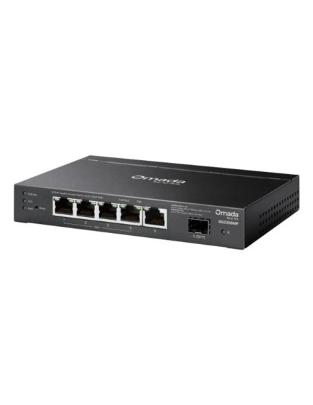 SWITCH TP-LINK OMADA GIGABIT 6 PUERTOS TL-SG2206MP 4 POE +