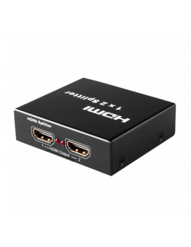 MINI SPLITTER HDMI 2 PUERTOS | 3D FULL HD CROMAD