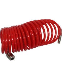MANGUERA ESPIRAL 5Mtrs. AIRE COMPRIMIDO MADER
