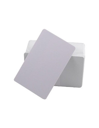 PACK TARJETA PVC WHITE 500 UNIDADES