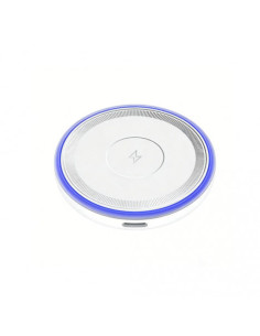 CARGADOR INALAMBRICO 15W CON LED AZUL CX042 XO