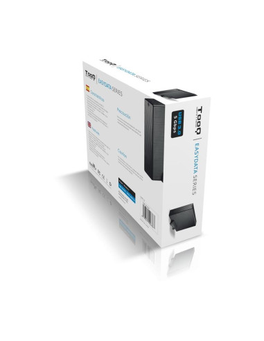 CAJA EXTERNA TOOQ HDD 3.5 USB 3.0 BLACK