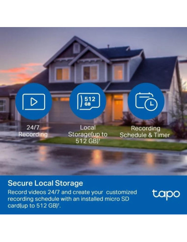 CAMARA IP TP-LINK TAPO C40 WIRELESS IP65 EXTERIOR