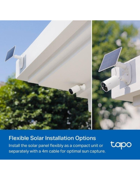 KIT TC82 TP-LINK CAMARA IP EXTERIOR + PANEL SOLAR POWERED