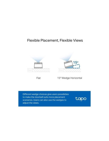 VIDEOPORTERO + TIMBRE TP-LINK TAPO D230S1 2K 5MP
