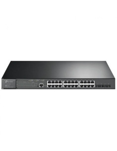 SWITCH TP-LINK 24 PUERTOS GIGABIT X4 SFP+ 10G X16 POE+ X8 POE++ L2+