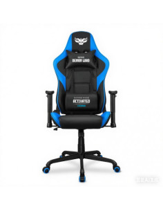 SILLA GAMING SERIE DEMON LORD AZUL CROMAD