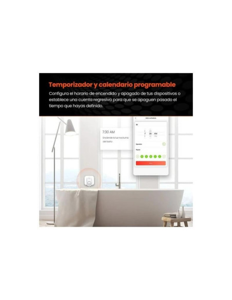 ENCHUFE INTELIGENTE TENDA SP6 WIFI 2.4GHZ ( PACK 2 UNIDADES )