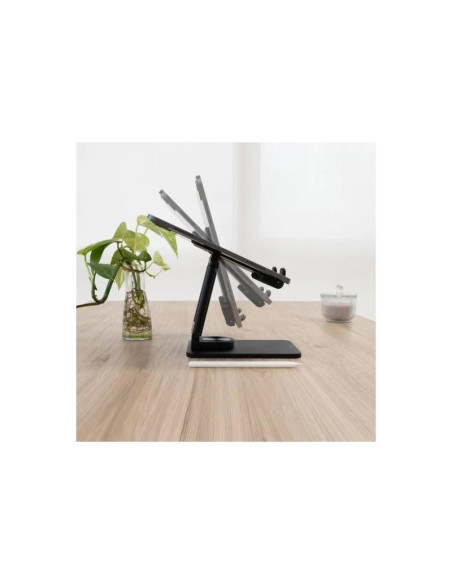 SOPORTE SOBREMESA TOOQ AJUSTABLE PARA SMARTPHONE/TABLET HASTA 13 BLACK