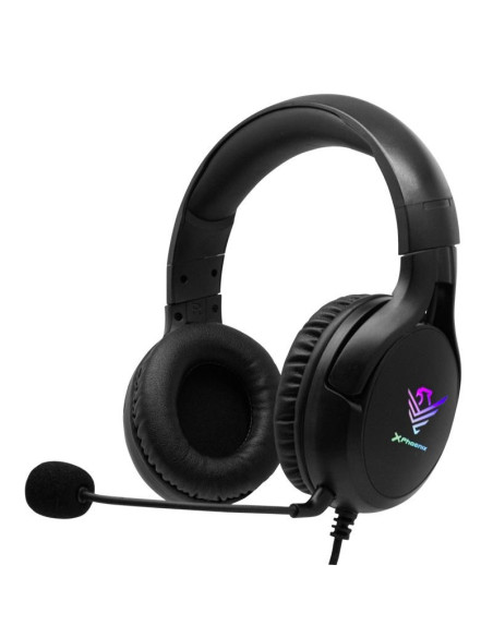 AURICULARES + MICROFONO PHOENIX GAMING X SPECTRUM RGB USB BLACK
