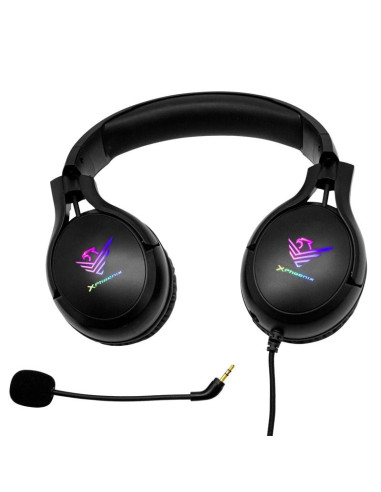 AURICULARES + MICROFONO PHOENIX GAMING X SPECTRUM RGB USB BLACK