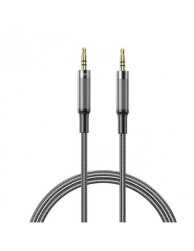 CABLE AUDIO JACK 3.5 - JACK 3.5 TRENZADO NEGRO NBR279C XO