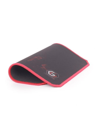 ALFOMBRILLA GEMBIRD GAMING M 250X350MM BLACK/RED
