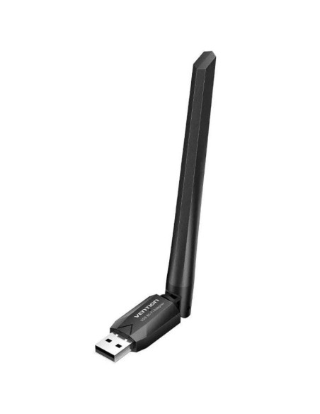 ADAPTADOR VENTION USB WIFI BLUETOOTH AC650 DUAL BAND BLACK