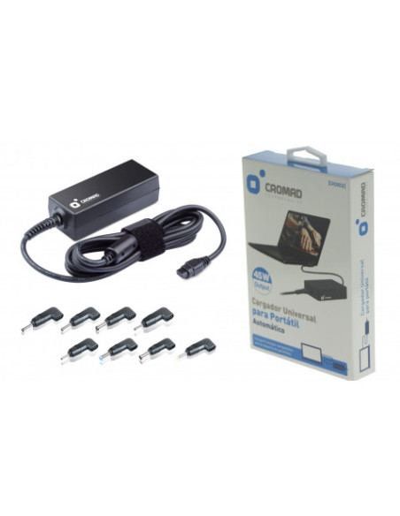 CARGADOR UNIVERSAL AUTOMÁTICO 45W CROMAD